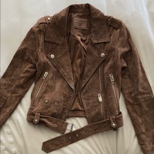Blank NYC Beige Suede Jacket- Size Small